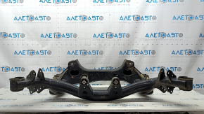 Rear subframe BMW 4 F36 15-20 Gran Coupe, 2 torn subframe struts, 3 microcracks in the gearbox strut