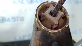 Rear subframe BMW 4 F36 15-20 Gran Coupe, 2 torn subframe struts, 3 microcracks in the gearbox strut