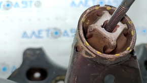 Rear subframe BMW 4 F36 15-20 Gran Coupe, 2 torn subframe struts, 3 microcracks in the gearbox strut