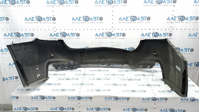 Bare rear bumper BMW 4 Series F36 15-20 Gran Coupe, for parking sensors, M Pack, graphite, broken fasteners, pressed, scratches, deformed