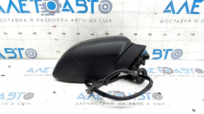 Right side mirror assembly for Audi A5 F5 18-19 5D, 15 pins, graphite, heated, turn signal, auto-dimming, BSM, auto-folding, scratches