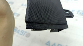 Rear pillar trim behind the window, upper left, BMW 4 Series F36 15-20 Gran Coupe, black, SCHWARZ, scratches, needs cleaning