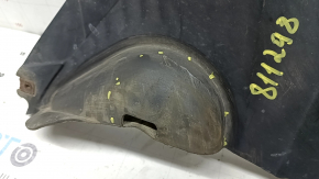 Front right fender liner, lower part, BMW 4 F32/33/36 14-20 M Pack, worn, torn