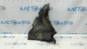 Front right fender liner, lower part, BMW 4 F32/33/36 14-20 M Pack, worn, torn
