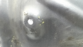 Front left rear fender liner BMW 4 F32/33/36 16-20 is dented and torn