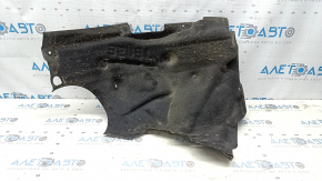 Front left rear fender liner BMW 4 F32/33/36 16-20 is dented and torn