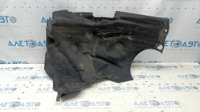 Front right rear fender liner BMW 4 F32/33/36 16-20 is dented, the fastening is torn