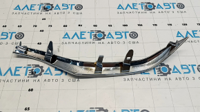 Left rear bumper molding for Lexus RX350L RX450hL 18-22 long, chrome