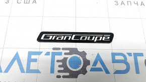 Emblem inscription GRAN COUPE vents blind glass rear right BMW 4 F36 15-20 Gran Coupe
