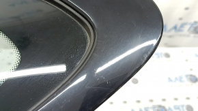 Rear right window, blind glass, BMW 4 Series F36 15-20 Gran Coupe, gloss black, scratches on molding