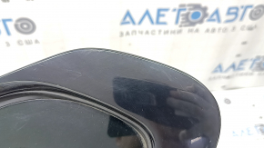 Rear right window, blind glass, BMW 4 Series F36 15-20 Gran Coupe, gloss black, scratches on molding