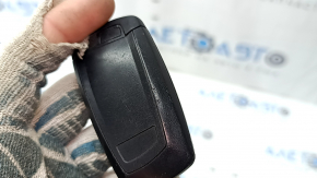 Smart BMW 4 key F32/33/36 14-20 4 buttons, blue insert, bumps, worn