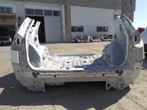 Lexus RX350 RX450h 10-15 rear panel with amplifier fangs, on the body, white