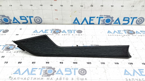 Audi A5 F5 17-24 front left door trim molding in natural gray wood