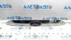 Upper trunk door molding with Ford Escape MK3 13-16 pre-restored emblem without camera, chrome
