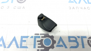 Passenger sun visor mounting hook for BMW 4 Series F32/36 14-20 Coupe, Gran Coupe, black SCHWARZ