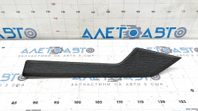 Audi A5 F5 17-24 5D rear right door trim molding in natural gray wood