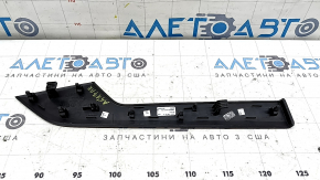 Audi A5 F5 17-24 5D rear right door trim molding in natural gray wood