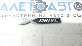 Emblem inscription X DRIVE trunk door BMW 4 F36 15-20 Gran Coupe