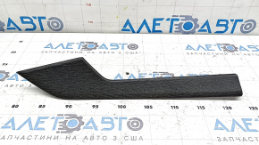 Audi A5 F5 17-24 5D rear left door trim molding in natural gray wood