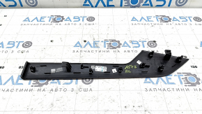 Audi A5 F5 17-24 5D rear left door trim molding in natural gray wood