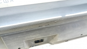Left threshold for Audi A5 F5 18-19 5D graphite, with overlay, worn