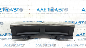 Audi A5 F5 17-24 5D trunk opening trim, black, with chrome, worn