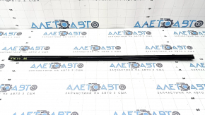 Door-glass molding, central rear right BMW 4 Series F36 15-20 Gran Coupe, gloss black, torn seal