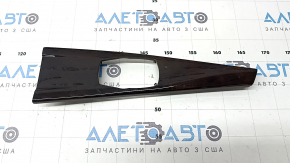 Center console trim for the multimedia joystick for BMW 4 Series F32/33/36 14-20 wood grain, scratches