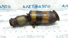 BMW 4 F32/33/36 14-16 N26 upper catalytic converter, mesh torn