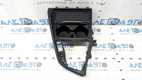 BMW 4 Series F32/33/36 16-20 center console trim with cup holders and mat, scratches, chrome peeling