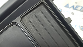 BMW 4 Series F32/33/36 16-20 center console trim with cup holders and mat, scratches, chrome peeling