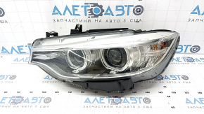 Left front headlight assembly BMW 4 F32/33/36 14-16 xenon, adaptive, with lower mount, sand