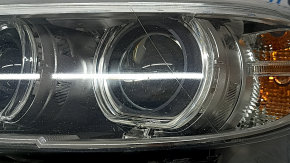 Left front headlight assembly BMW 4 F32/33/36 14-16 xenon, adaptive, with lower mount, sand