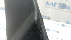 Lower right center pillar trim for BMW 4 Series F36 15-20 Gran Coupe, black, scratches