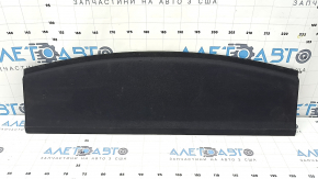 Rear shelf BMW 4 F36 15-20 Gran Coupe, front part, black, worn, tears, faded, needs cleaning