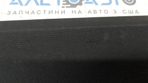 Rear shelf BMW 4 F36 15-20 Gran Coupe, front part, black, worn, tears, faded, needs cleaning