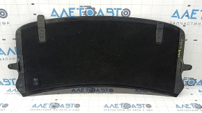 Rear shelf BMW 4 F36 15-20 Gran Coupe, rear part, black, faded, broken mount, worn, needs cleaning