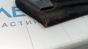Rear shelf BMW 4 F36 15-20 Gran Coupe, rear part, black, faded, broken mount, worn, needs cleaning