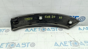 Subaru Forester 19-24 SK rear right fender arch trim, crack in mount, scratches