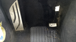 Front floor covering for BMW 4 Series F36 15-20 Gran Coupe, black, M Pack, with footrest, dry-cleanable