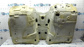Front floor covering for BMW 4 Series F36 15-20 Gran Coupe, black, M Pack, with footrest, dry-cleanable