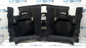 Rear floor covering for BMW 4 Series F36 15-20 Gran Coupe, black, dry-cleanable