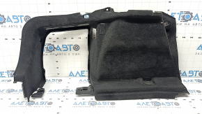 Left front lower arch trim for BMW 4 Series F36 15-20 Gran Coupe, black with hook