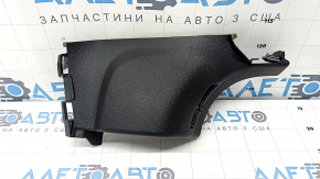 Lower left rear pillar trim for BMW 4 Series F36 15-20 Gran Coupe, under the belt, black, 2 pieces