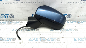 Left side mirror for Subaru Forester 19-24 SK, 11 pins, BSM, heated, blue, scratches