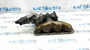 Turbocharger assembly with manifold BMW 4 F32/33/36 14-16 N26 95k with fasteners