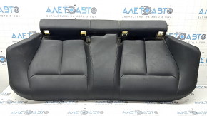 Rear seats, 2nd row, lower part, BMW 4 Series F36 15-20 Gran Coupe, black leather, heated, Sport, dented, scratches, torn, contact with water, dry clean