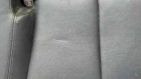 Rear seats, 2nd row, lower part, BMW 4 Series F36 15-20 Gran Coupe, black leather, heated, Sport, dented, scratches, torn, contact with water, dry clean