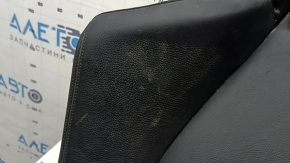 Rear seats, 2nd row, lower part, BMW 4 Series F36 15-20 Gran Coupe, black leather, heated, Sport, dented, scratches, torn, contact with water, dry clean